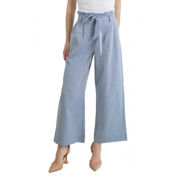 Pantalone tinta unita con cintura Only 
